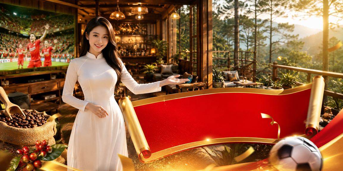 Người dùng trải nghiệm casino betting tại Đà Lạt trong trang phục áo dài
