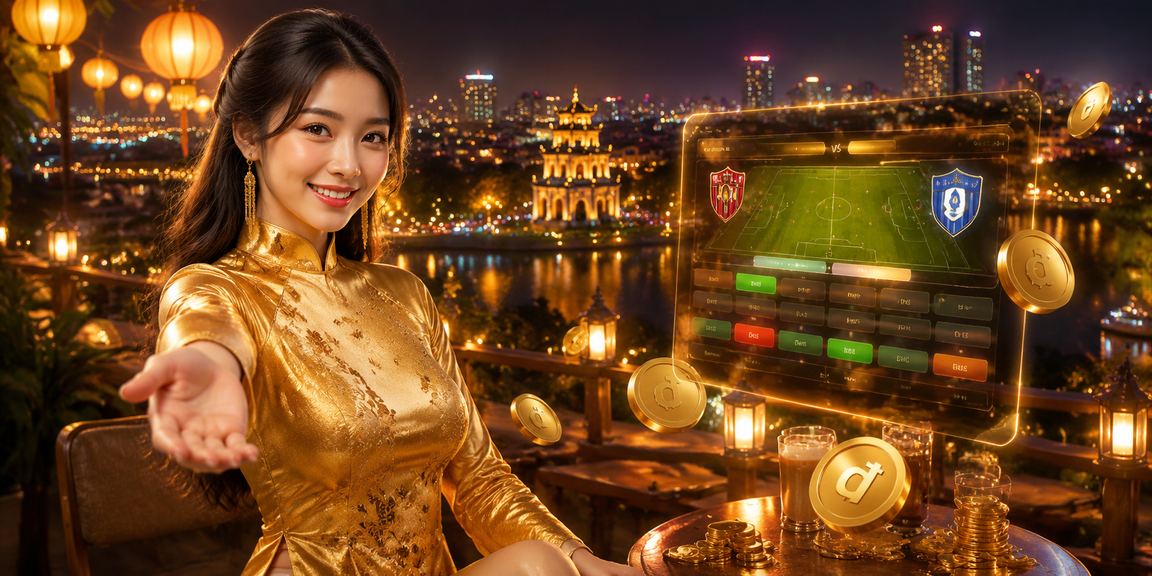 Không khí cá cược casino tại Hà Nội với trang phục áo dài truyền thống